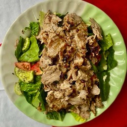 lamb shawarma salad