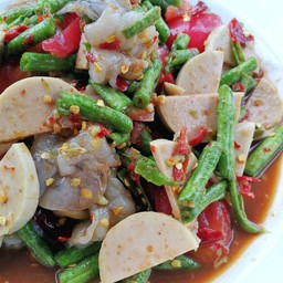 ตำยอกุ้งสด ปลาร้าแซ่บนัวร์