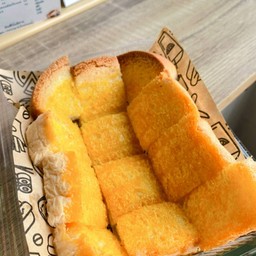 ปังปิ้งทาเนย ไม่ราดนมข้น2แผ่น