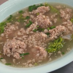 ซุปหมู (หมูสับลวกใส่น้ำซุป)