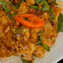 (กับข้าว)หมูนุ่มล่องใต้ Soft Marinated Pork & Curry Paste