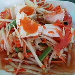 ตำไทยไข่เค็ม