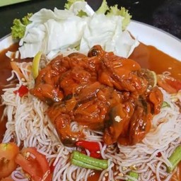 ตำขนมจีนหอยดอง