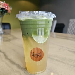 Iced Matcha Honey Lemon