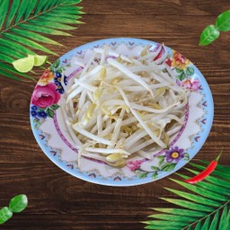 ถั่วงอกลวก