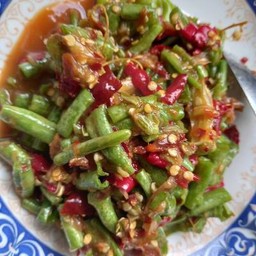 ตำถั่ว ปลาร้าแซ่บนัวร์