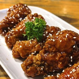 ไก่ทอดซอสเกาหลี