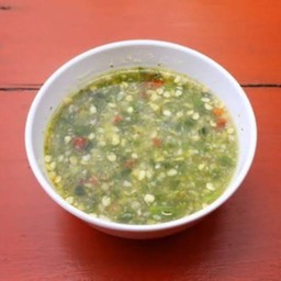 ทับทิม เมี่ยงปลาเผา