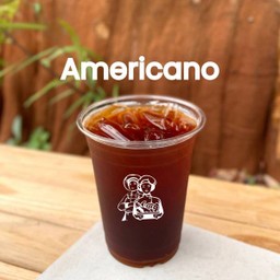 Iced americano อเมริกาโน่เย็น
