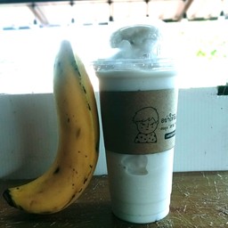 กล้วยหอมนมสดปั่น