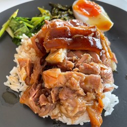 รวยรุ่งข้าวขาหมู สาขาอยุธยา ปั้มปตท.คุ้งลาน อยุธยา