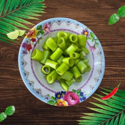 ผักบุ้งลวก