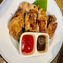 ไก่ย่างหนังกรอบ(สูตรชบาบาร์น)