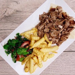 lamb shawarma plate