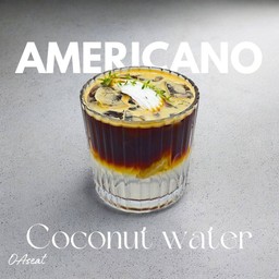 Iced Americano coconut water l อเมริกาโน่น้ำมะพร้าว