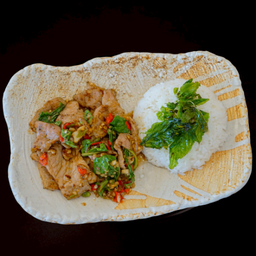 หมูนุ่มเคยหอม Soft Marinated Pork & Shrimp Paste