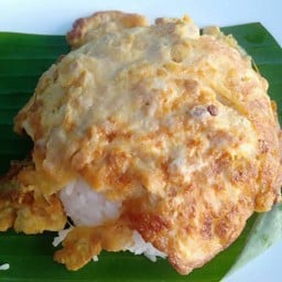 ข้าวไข่เจียวหมูสับหอมหอม