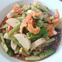 ตำแตงหมูยอ