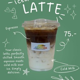 ลาเต้เย็น