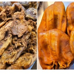 [เซตสุดฮิต] หูหมูหั่นจิ้มน้ำจิ้ม + หัวหมูหั่นจิ้มน้ำจิ้ม