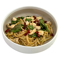 สปาเก็ตตี้ผัดพริกแห้ง