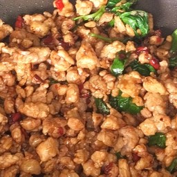 ข้าวกะเพราหมูสับ