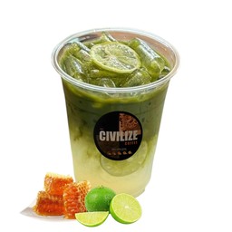 มัทฉะน้ำผึ้งมะนาว