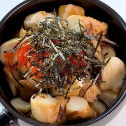 เห็ดออรินจิย่างเนย ซอสเทริยากิ