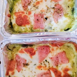 ผักโขมอบชีส(อร่อยลงตัว)