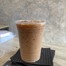 ลาเต้เย็น(กาแฟสด)