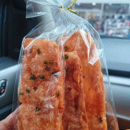 โรตีกรอบหน้าต้นหอม(แบบถุง)