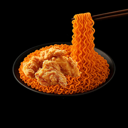 มาม่าชีสเกาหลีไก่กรอบ