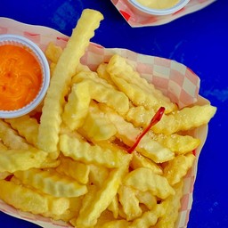 เฟรนฟรายจัมโบ้+ชีสดิป