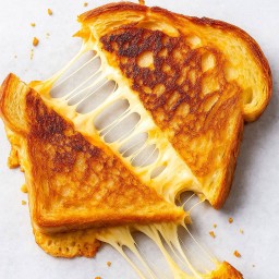 [อร่อยซ่ากับโค้ก] กริลล์ชีส แซนวิส ซอสพิซซ่า +  โค้ก ออริจินัล (กระป๋อง)