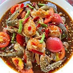 ตำปูม้าสด