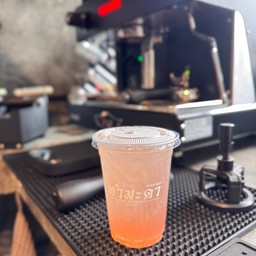 พีชญี่ปุ่น โซดา - Japenese peach fruit soda