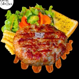 สเต็กหมูบด