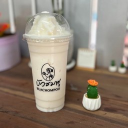 น้ำมะพร้าวนมสดปั่น