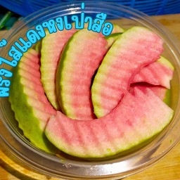 ฝรั่งใส้แดง หงเป่าสือ