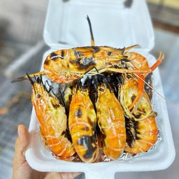 กุ้งเผา ครึ่งโล