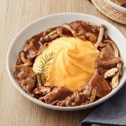 ข้าวไข่ข้นฮายาชิเนื้อออสเตรเลีย
