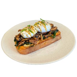 Miso Mushroom & Sweet Potato Sourdough
