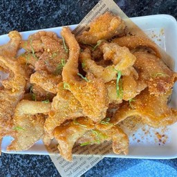 ลาบเห็ดทอด