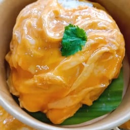 ข้าวไข่ข้นลาวา(ราดข้าว)(ไข่2ฟอง)