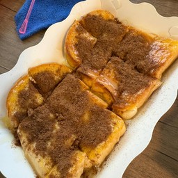 ปังปิ้งเนยนม-โอวัลติน