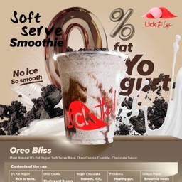 Yogurt Smoothie Oreo Bliss