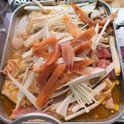 เป๊ปซี่ 1 ลิตร + เซตชาบูหมู+ทะเล