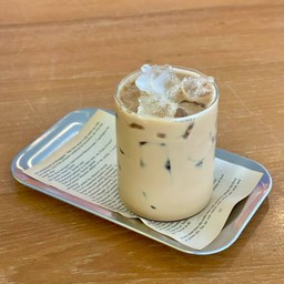 Iced Espresso Latte (Thai style)