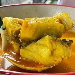 แกงส้มปลากระพง หน่อไม้ดอง