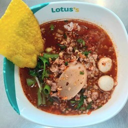 (ก๋วยเตี๋ยวอ๋อมแอ๋ม) เย็นตาโฟต้มยำ